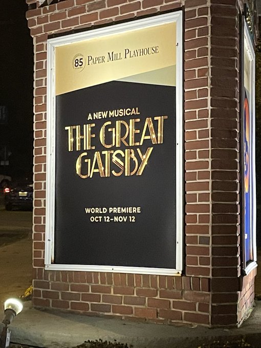 The newest “Great Gatsby” musical fails to hit the right note. (Courtesy of Twitter)