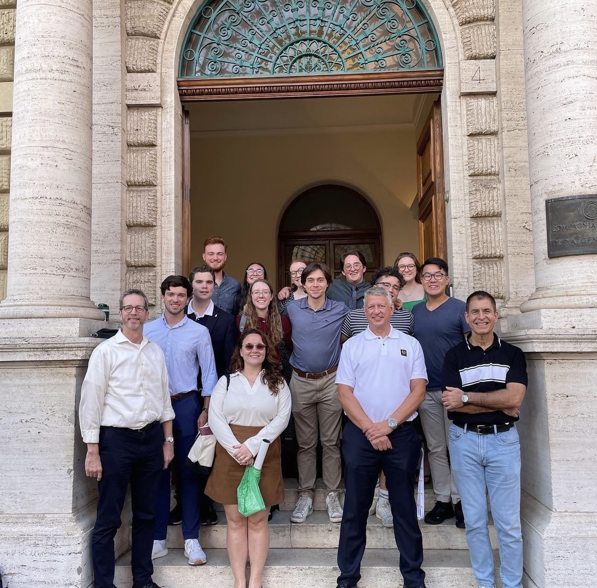 Through conversations with their peers and delegates in Rome, the group of students recognized the Church’s openness to change and their willingness to listen to all members of the Catholic Church. (Courtesy of Instagram)