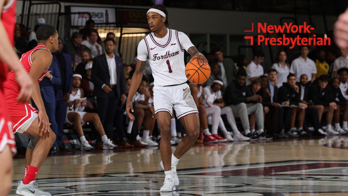 Fordham dropped their first game of the season against Cornell despite a comeback effort after a lackluster first half. (Courtesy of Fordham Athletics)