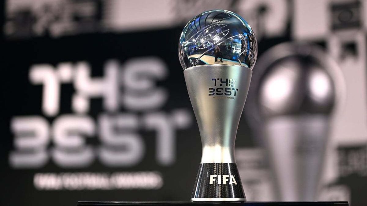 FIFAs The Best Award. (Courtesy of Marca)