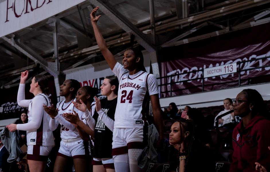 Womens Basketball gained some serious momentum this week, winning two straight conference matchups. (Courtesy of Fordham Athletics)