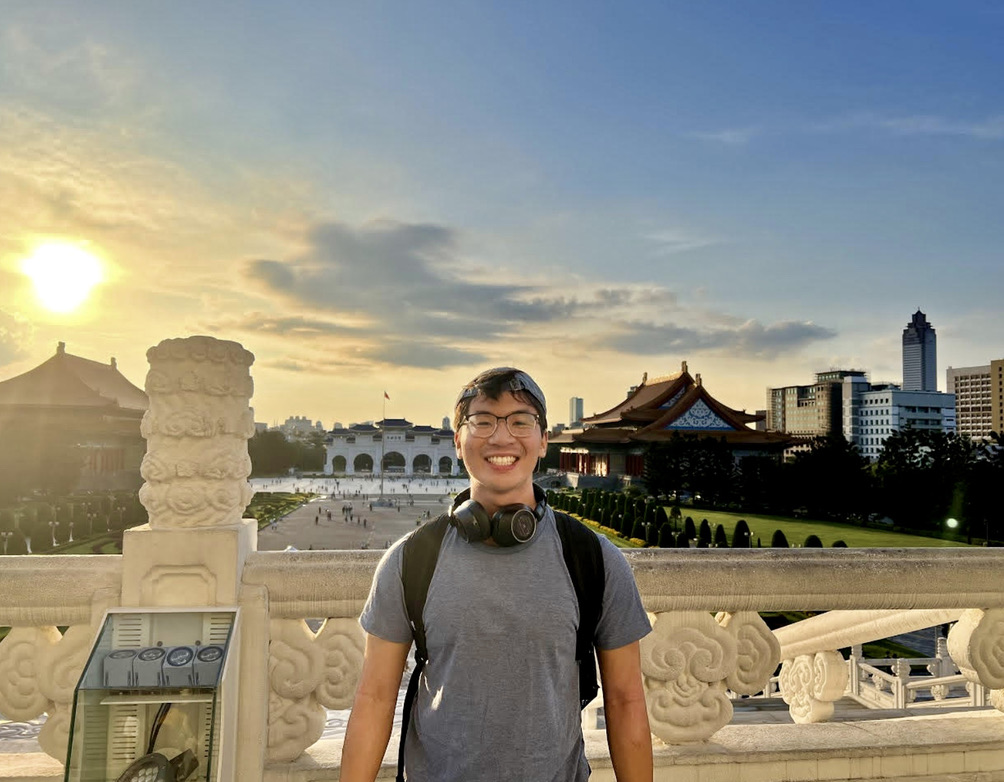 Miguel Sutedjo, FCRH 24, is a current Fulbright Scholar who is teaching music and English in Taiwan. (Courtesy of Miguel Sutedjo for The Fordham Ram)