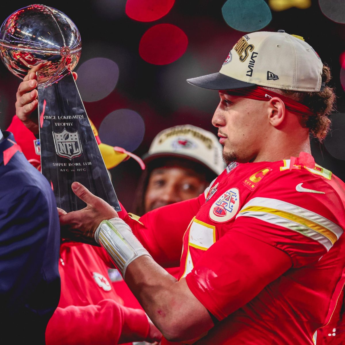 Mahomes and the Chiefs won their second straight Super Bowl on Sunday. (Courtesy of Twitter)