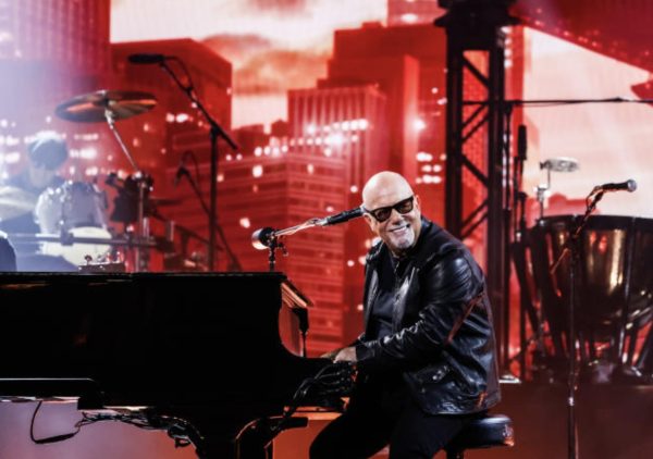 Billy Joel perfoming his new single Turn The Lights Back On. (Courtesy of Twitter)