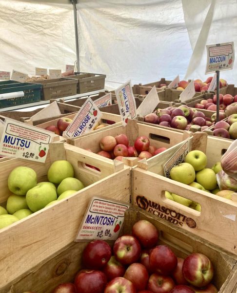 The Greenmarket featured tons of fresh produce. (Courtesy of Instagram)