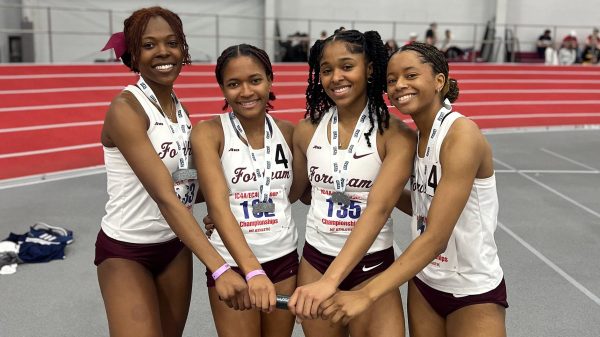 Track stumbled out of the blocks these past two weekends, struggling to keep pace with their competition in their biggest meets of the year. (Courtesy of Fordham Athletics)