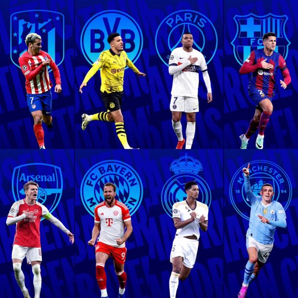 The Champions League quarterfinals look like they will be one to remember. (Courtesy of Instagram)