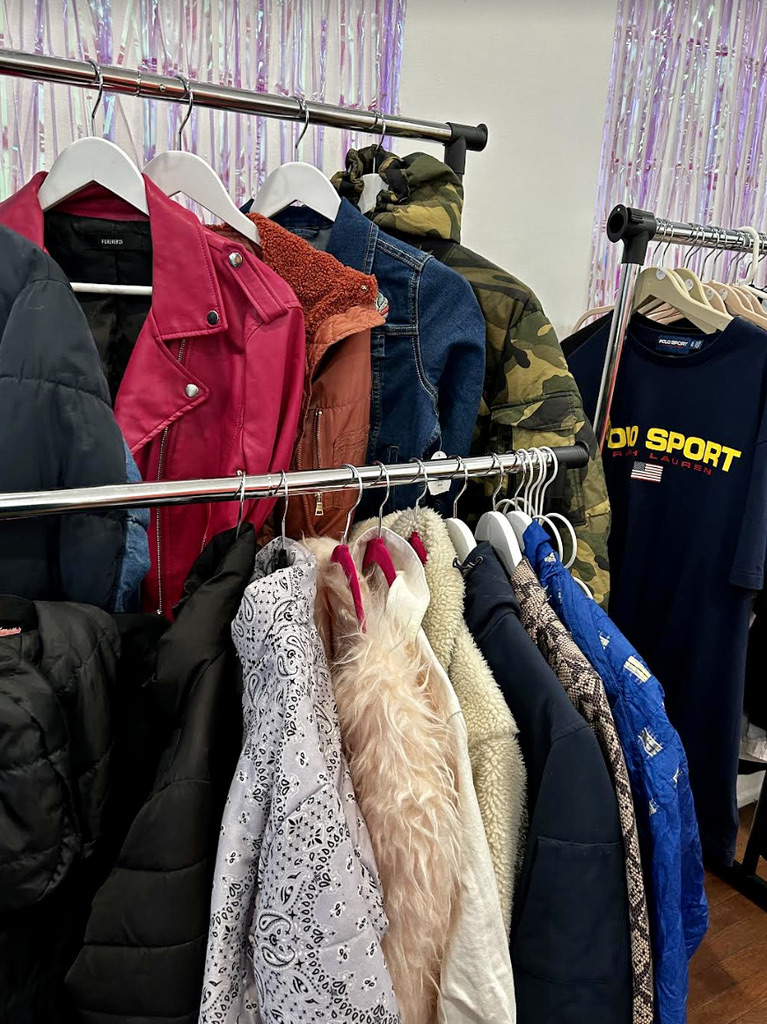 Thrifting With Friends offers a sustainable alternative to new clothing.(Courtesy of Julia Chorun for The Fordham Ram)
