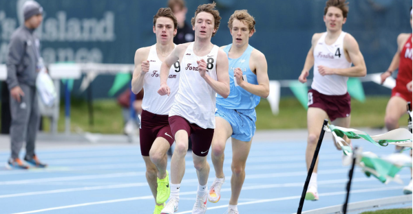 Track and Field had to fight through a grueling slate over the break. (Courtesy of Fordham Athletics)