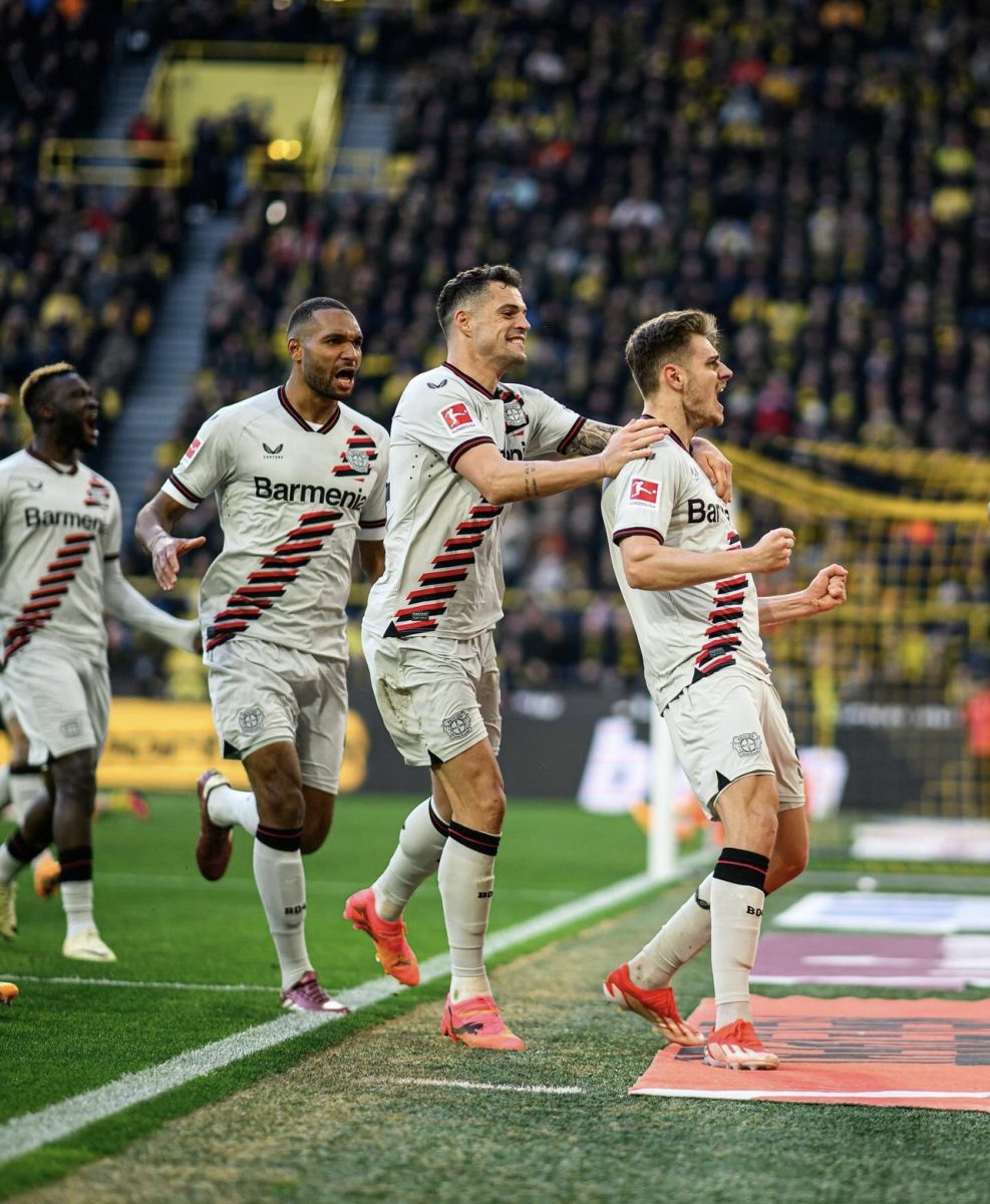 Bayer+Leverkusen+looks+to+become+the+first+undefeated+team+in+Bundesliga+history.+%28Courtesy+of+Instagram%2F%40bayer04fussball%29