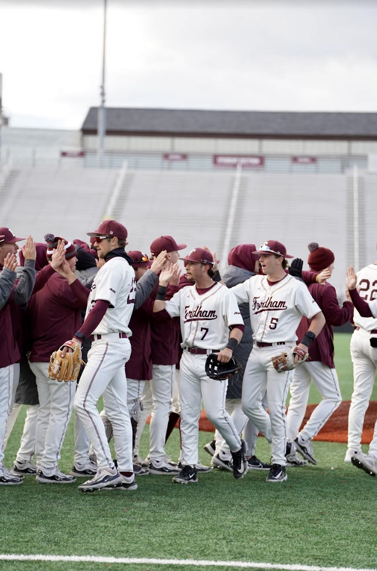 Baseball picked up a major series win this past weekend, toppling the Billikens of Saint Louis University. (Courtesy of Kate Cassidy/The Fordham Ram)