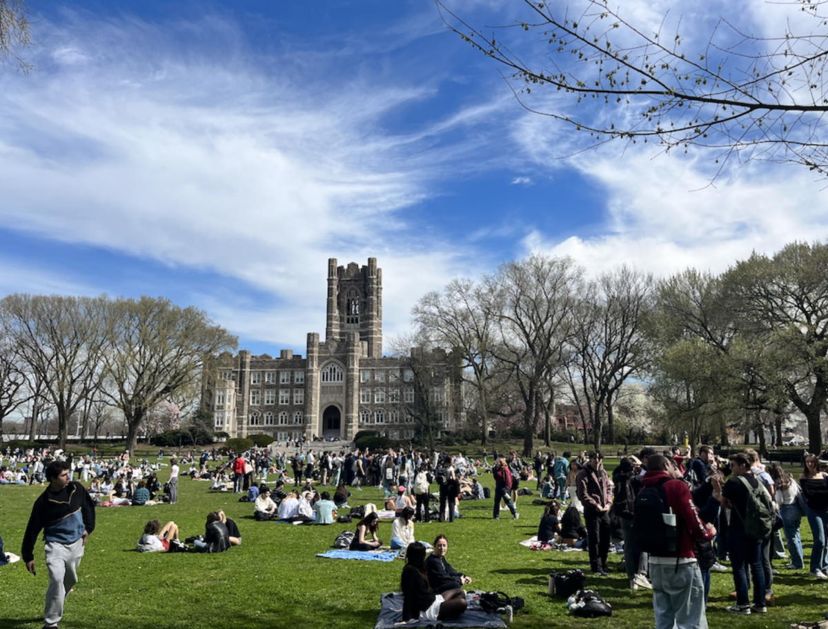 Seniors can reflect on their past four years at Fordham with some help from The Fordham Ram. (Courtesy of Sofia Donohue/The Fordham Ram)