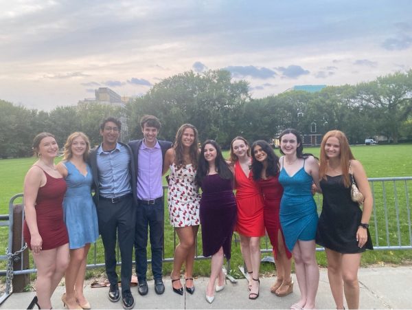The Fordham Rams seniors celebrated at Senior Toast this fall. (Courtesy of Nicole Braun for The Fordham Ram)
