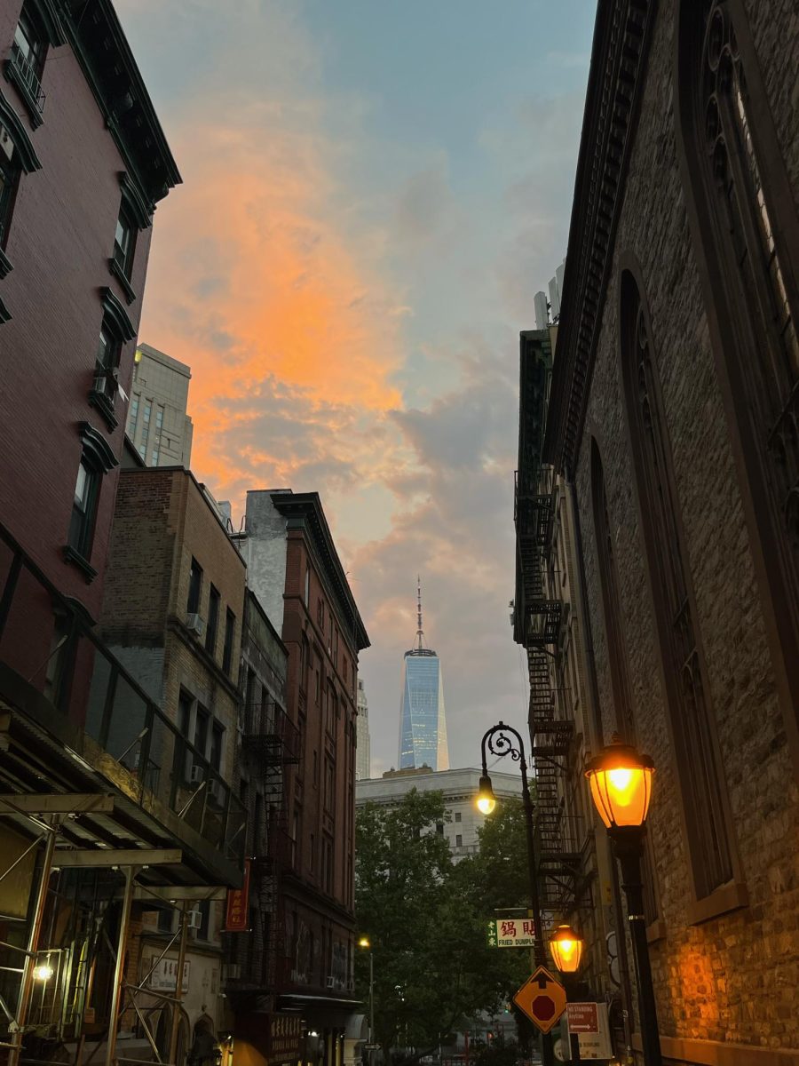 One World Trade is one of New York City's most famous buildings. (Courtesy of Lusa Holmstrom/The Fordham Ram)
