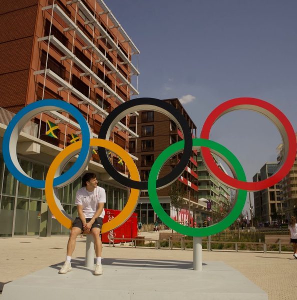 Fordham senior competes for Nepal in the Paris Olympics. (Courtesy of Alexander Shah for The Fordham Ram)