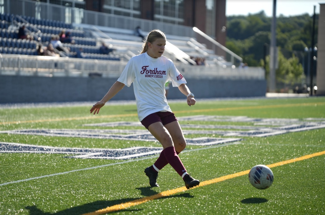 Freshman Liina Tervo is off to a scorching start in her Fordham career. (Courtesy of Cristina Stefanizzi for The Ram)