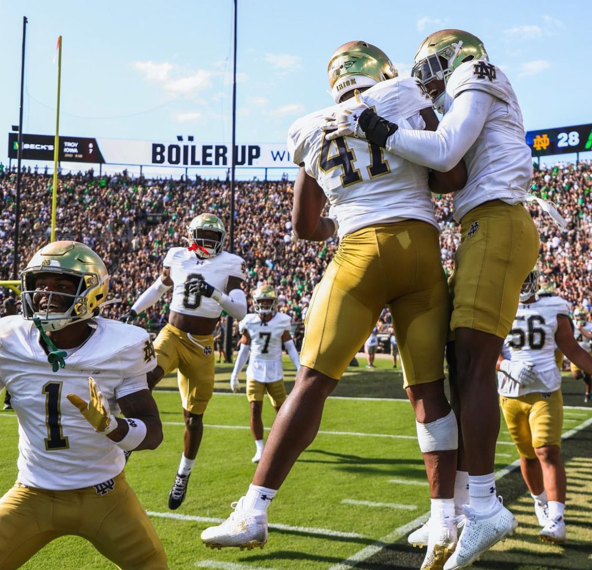 Amid constant conference realignment, Notre Dame remains committed to being an independent school. (Courtesy of Instagram/@ndfootball)