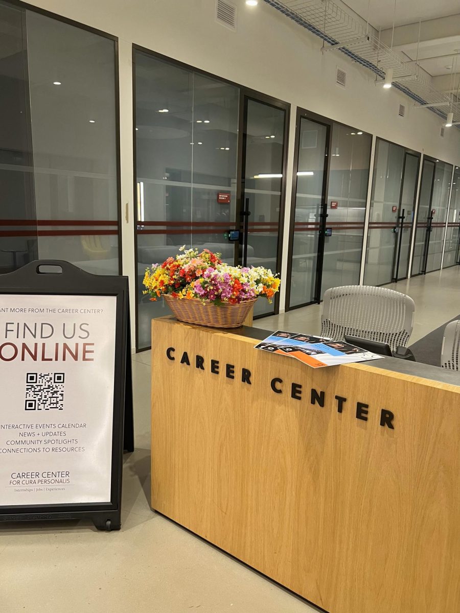 Fordham Career Center begins a series of career fairs. (Courtesy of Mary Hawthorn/The Fordham Ram)