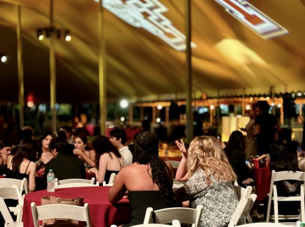 Students attend President's Ball to dance, socialize and have fun. (Courtesy of Tyler Rayer for The Fordham Ram)