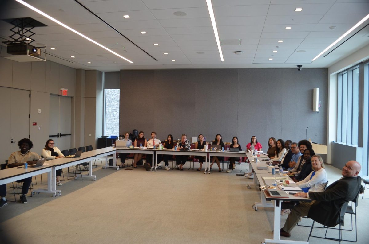 Students attend first Student Life Council meeting of the academic year. (Courtesy of Nora Malone/The Fordham Ram)