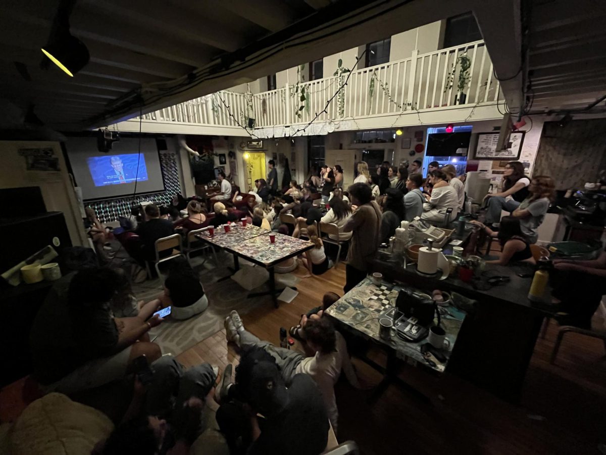 Students attended debate watch parties hosted by the College Republicans and the College Democrats. 
Courtesy of Adithi Vimalanathan/The Fordham Ram