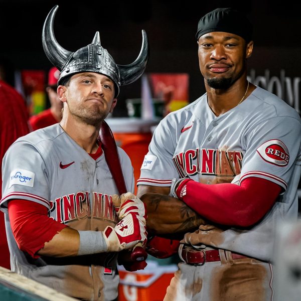 The Cincinnati Reds have, without a doubt, been one of the most lackluster sports franchises over the past couple of decades. (Courtesy of X/@Reds)