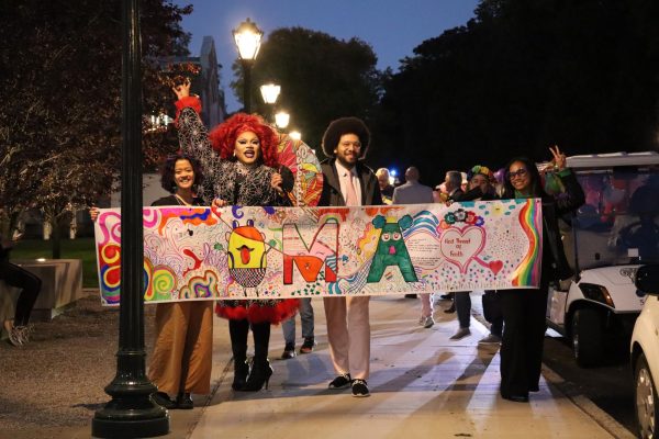 Students participate in second annual pride parade at Fordham. (Courtesy of Adithi Vimalanathan/The Fordham Ram)