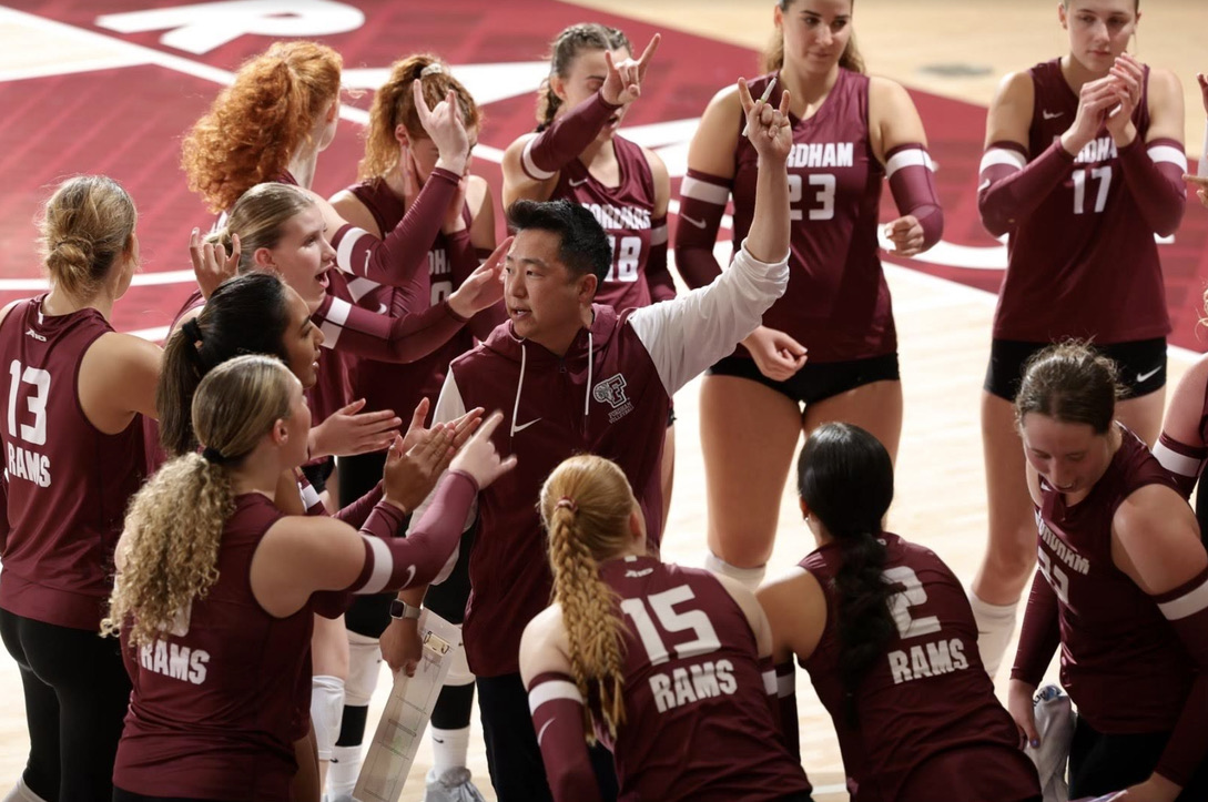 Spirits remain high for a Fordham Rams team that got off on the wrong foot in A-10 play. (Courtesy of Cici Rionda for The Fordham Ram)