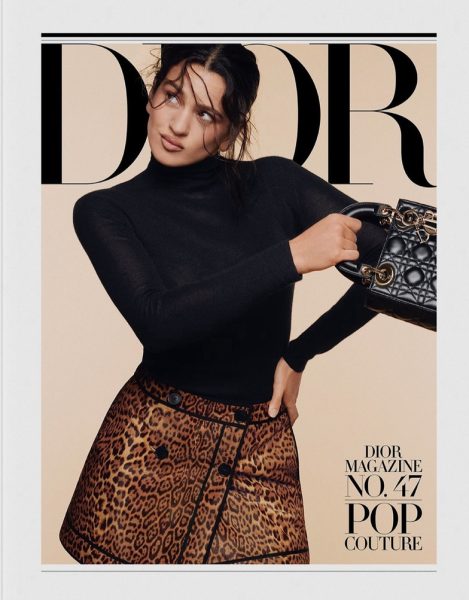 The trend of leopard print is spreading to notable brands such as Dior. (Courtesy of Instagram)