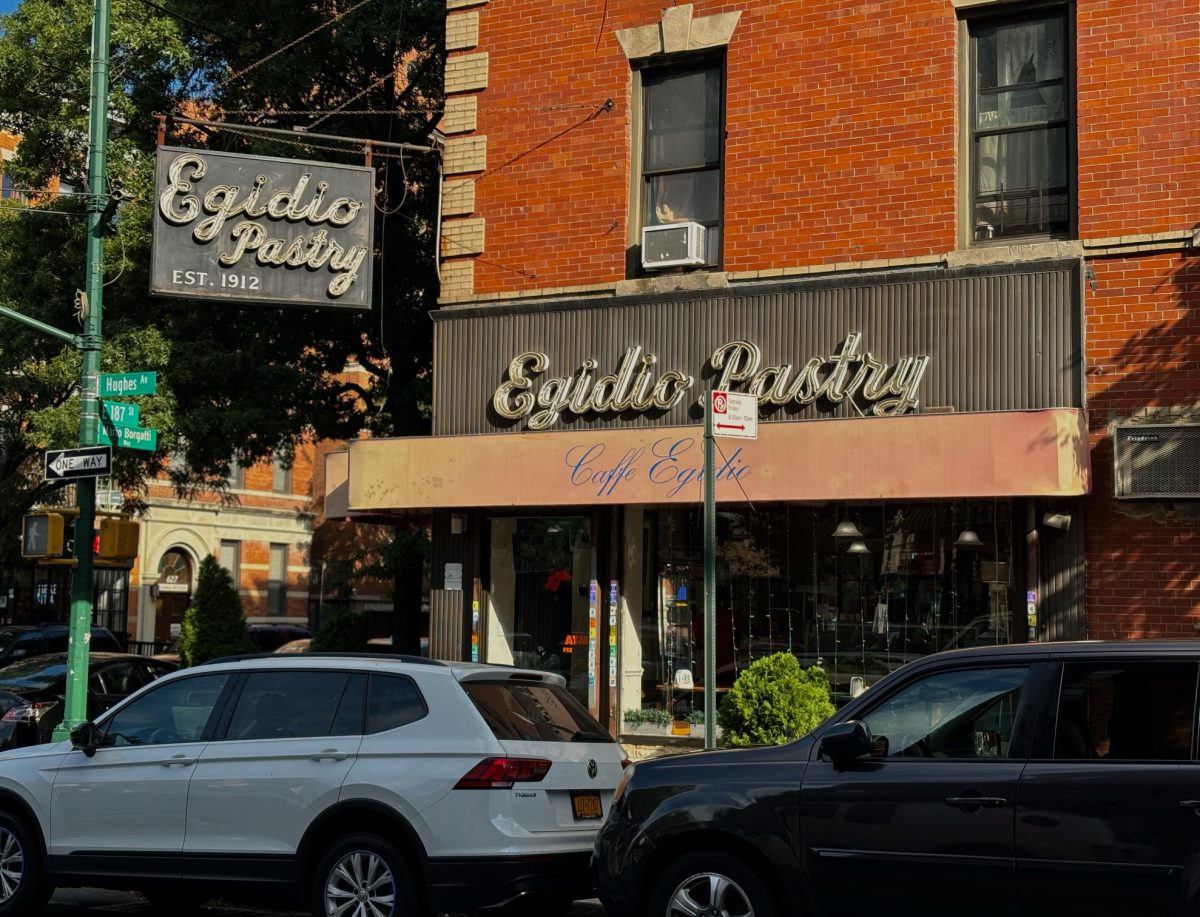 Edigio Pasticceria bakery has been open in Bronx Little Italy since 1912. (Courtesy of Jack McDonald for The Fordham Ram)