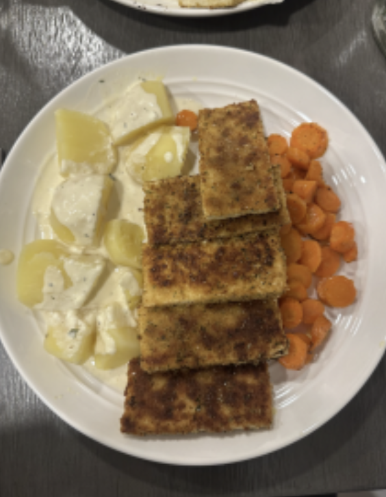 This tofu dish is perfect for fall. (Courtesy of Liz Leeser for The Fordham Ram)