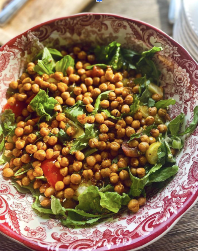 This salad is delicious and packed with nutrition. (Courtesy of Emilia Pinto for The Fordham Ram)