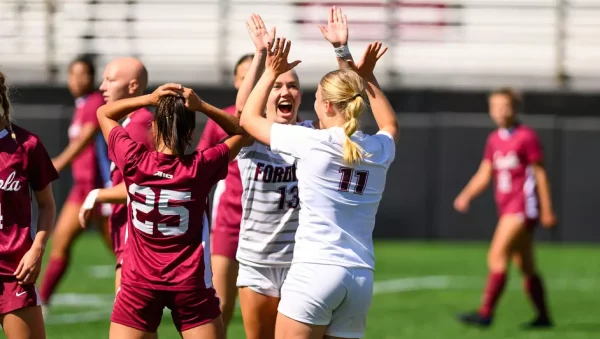 Liina Tervo has burst onto the Fordham Women's Soccer scene as a freshman. (Courtesy of Fordham Athletics)