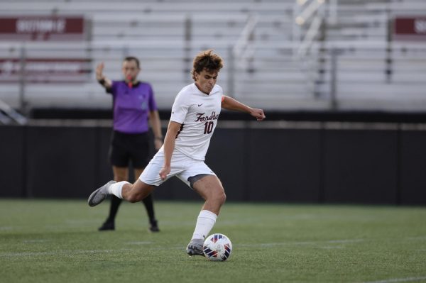 Daniel D'Ippolito looks to lead the Rams to an NCAA Tournament run. (Courtesy of Diego Martinez Reyes for The Fordham Ram)