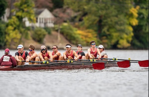 The Rams stayed competitive against strong opponents in their last races of the fall season. (Courtesy of Instagram/@fordhammenscrew)