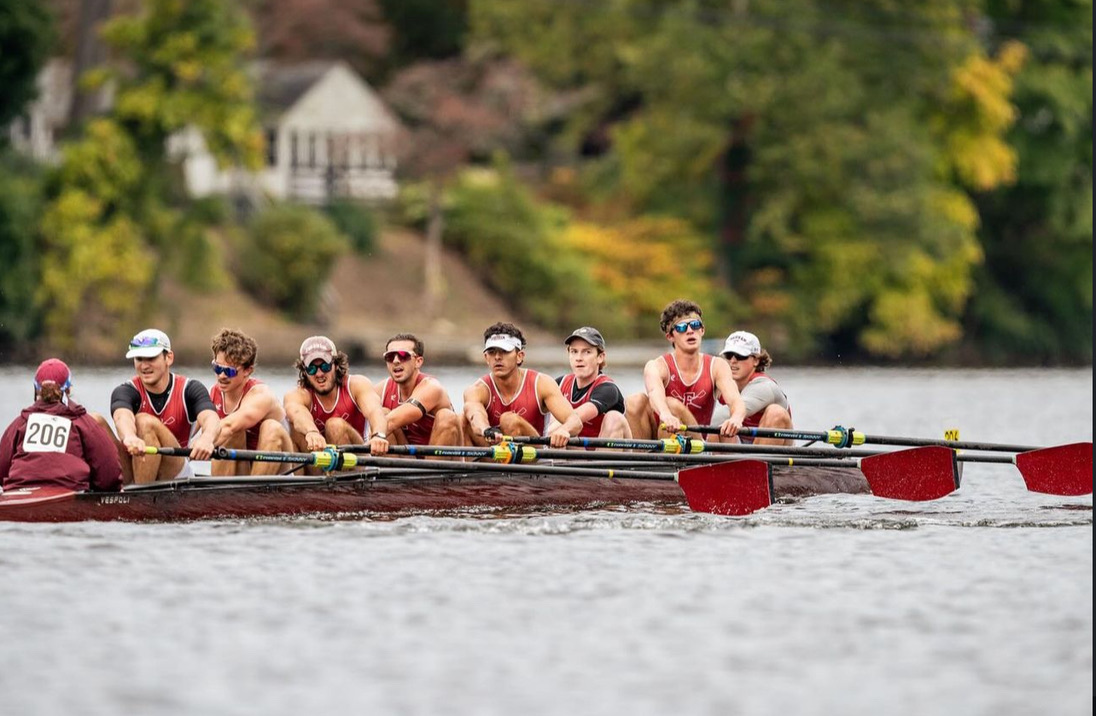 The Rams stayed competitive against strong opponents in their last races of the fall season. (Courtesy of Instagram/@fordhammenscrew)