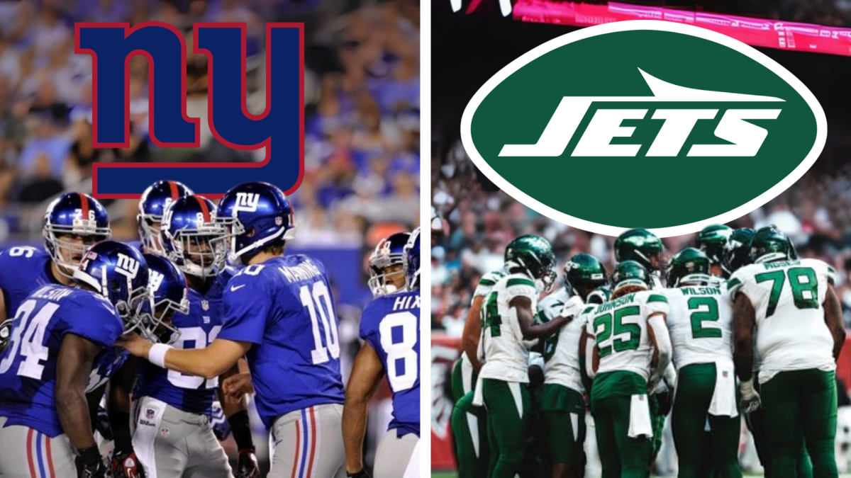 The Jets and the Giants, two teams destined for disappointment, maybe.