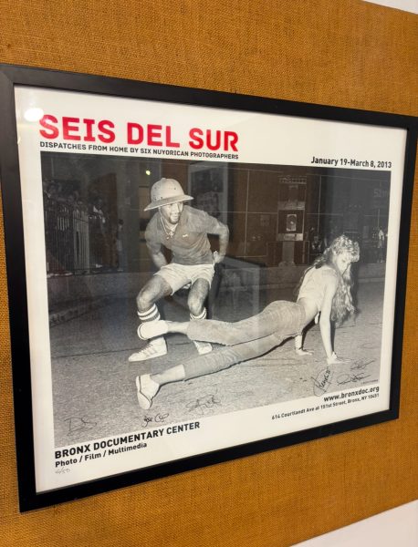 The Seis del Sur exhibit highlights the 1970s Bronx fires (Courtesy of Erynn Sweeney/The Fordham Ram).
