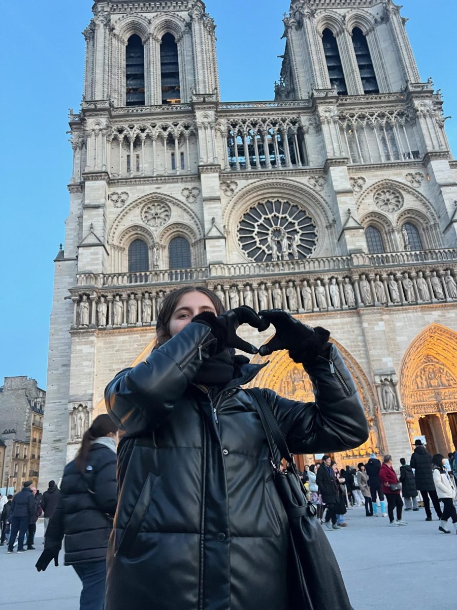 Claire begins her adventure in France and plans to make the most of it (Courtesy of Claire Krieger for The Fordham Ram).