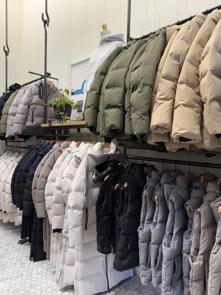 In an over-saturated puffer jacket market, how do you decide which is the best option for you? (Courtesy of Anna Gayton for the Fordham Ram).
