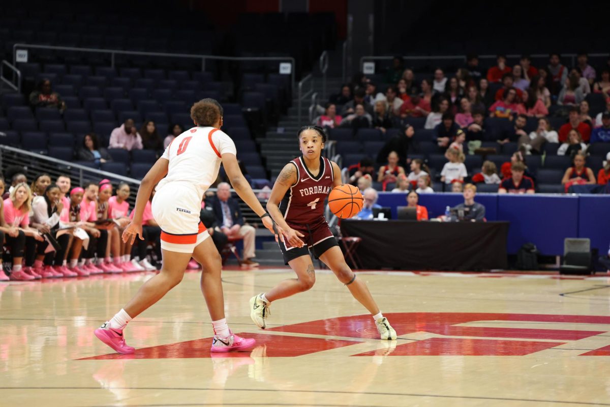 The women's basketball team has just one game remaining in the regular season. (Courtesy of Fordham Athletics)