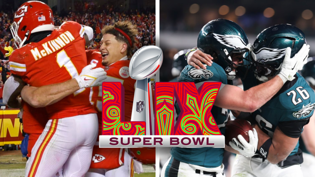 The Philadelphia Eagles will face the Kansas City Chiefs on Sunday in Super Bowl LIX.