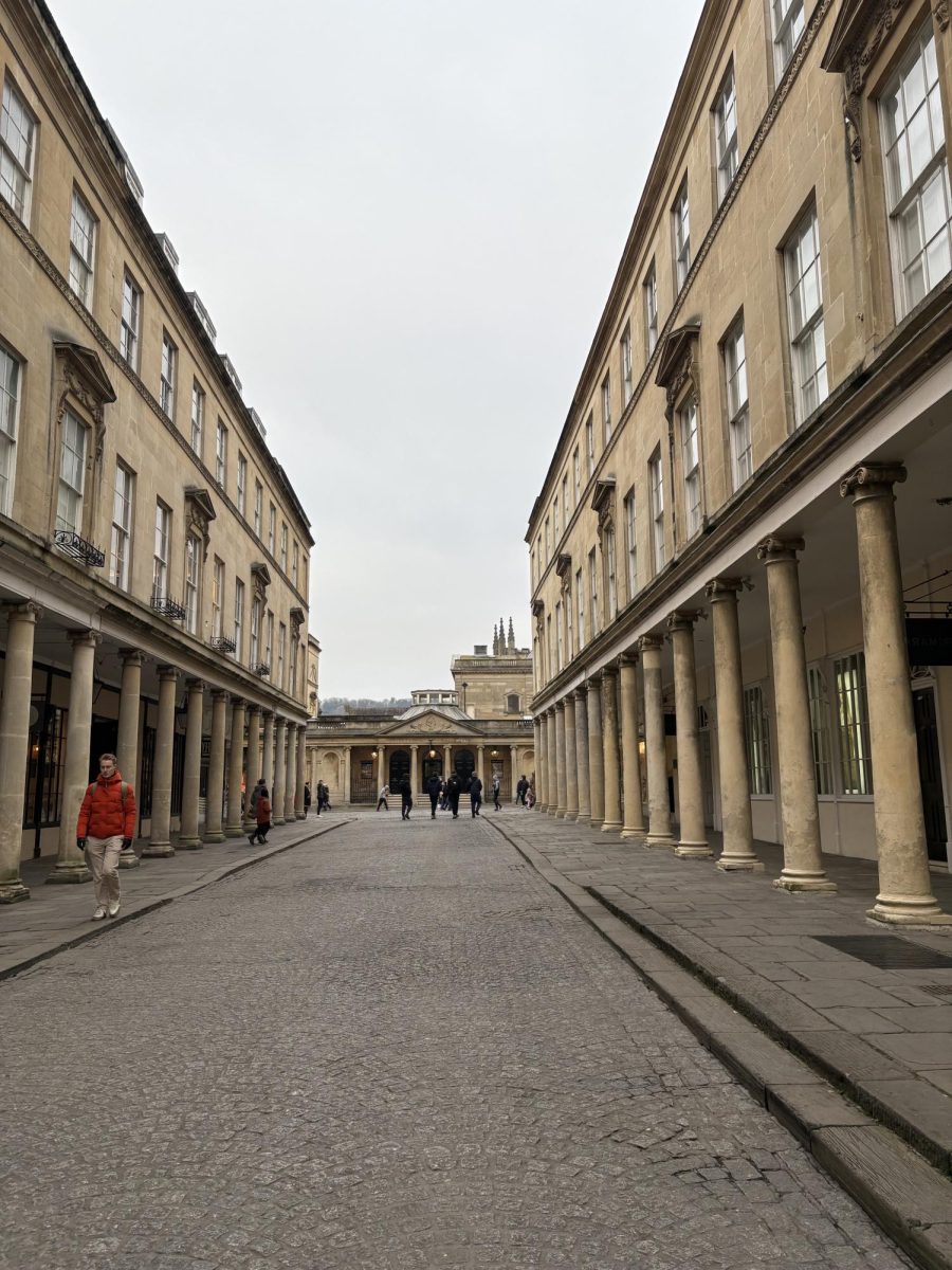 Bath, England is a charming destination spot for tourists (Courtesy of Isabella DeRosa for The Fordham Ram). 
