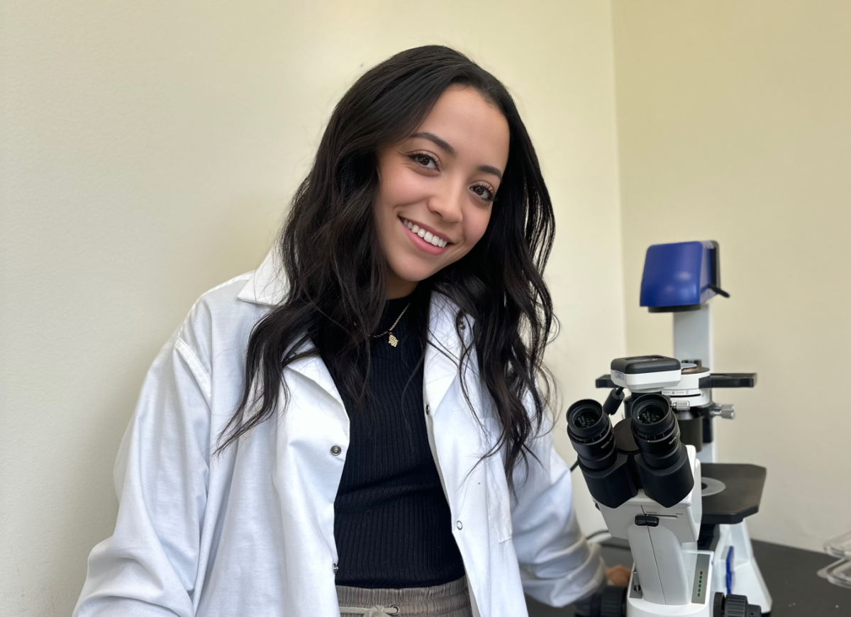 Laila Ouldibbat is conducting research on the influence of ovarian hormones on metabolism. (Laila Ouldibbat for The Fordham Ram)