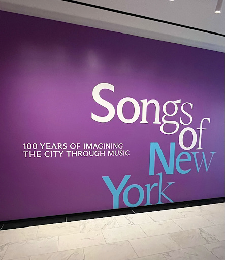 The “Songs of New York” exhibit at the Museum of the City of New York gives us the music of each borough in an interactive way (Courtesy of Lusa Holmstrom for The Fordham Ram).