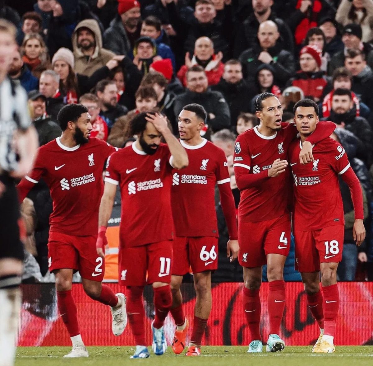 Liverpool players Mohamed Salah and Virgil van Dijk have both signed two-year contract extensions. 