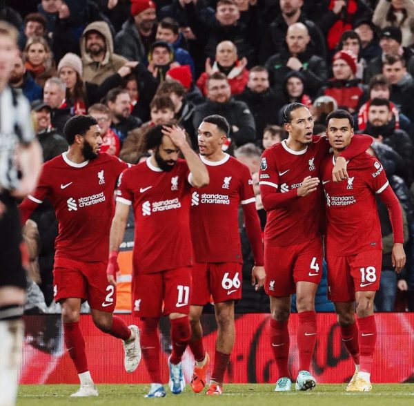 Liverpool players Mohamed Salah and Virgil van Dijk have both signed two-year contract extensions. 
