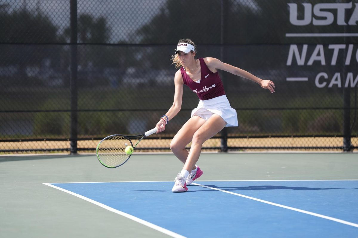 Junior Nevena Kolarevic competes at the Atlantic 10 Championship in Orlando.
