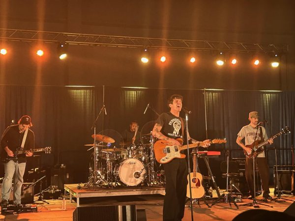 ROLE MODEL performed as the Spring Weekend headliner. (Niamh MacCumascaigh for the Fordham Ram)