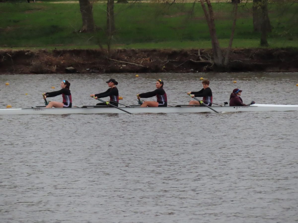 The Fordham women’s rowing team had a stellar performance on Glen Island, placing first in the varsity eight.